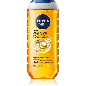NIVEA MEN Active Energy Gel de duș pentru bărbați - imagine 2